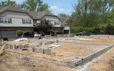 Concrete foundation layout for new residential building – Concrete Pro Dallas