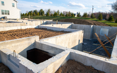 New home build on concrete foundation with wooden framing – Concrete Pro Dallas